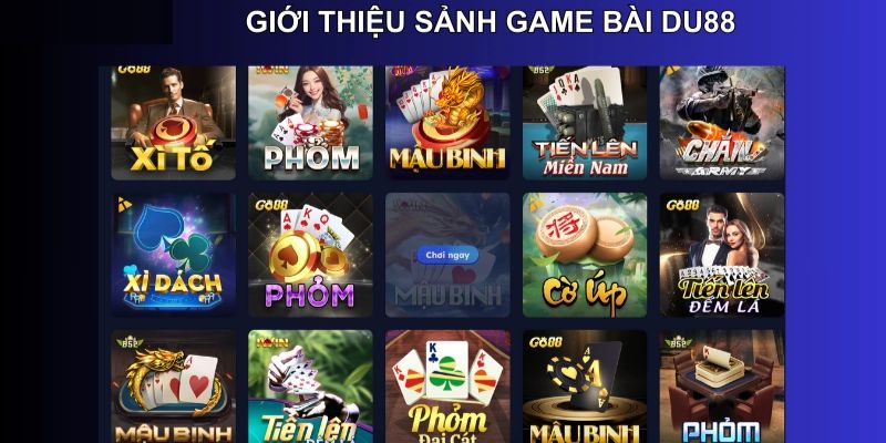 Game Bài DU88 - Sân Chơi Uy Tín Bậc Nhất Không Nên Bỏ Lỡ - CAVON