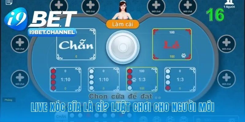 Live Xóc Đĩa - Game Live Đỉnh Cao Tại Casino i9Bet - CAVON