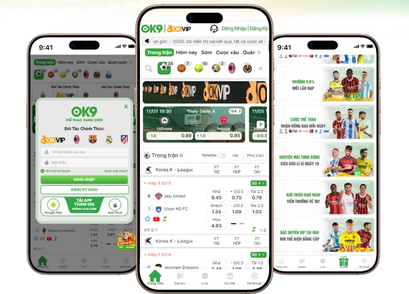 Giới Thiệu OK9 - Thương Hiệu Cá Cược Soi Kèo Bóng Đá #1 - CAVON